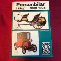  Personbilar i f&auml;rg 1863-1904 