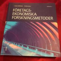 F&ouml;retagsekonomiska forskningsmetoder