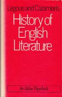 A History of English literature