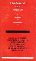 Psykoanalys och marxism - en introduktion till socialpsykologin