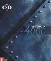Matematik 4000 Kurs CD Bl&aring; L&auml;robok