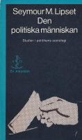  Den politiska m&auml;nniskan