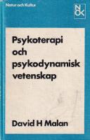 Psykoterapi och psykodynamisk vetenskap
