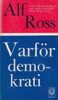Varf&ouml;r demokrati?