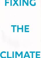 Tipping Point och Fixing the Climate