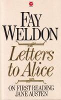 Letters to Alice on First Reading Jane Austen