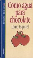 Como agua para chocolate