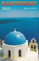 Santorini Sol och lava