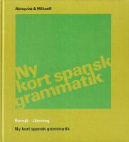 Ny kort spansk grammatik