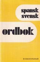 Spansk-svensk ordbok