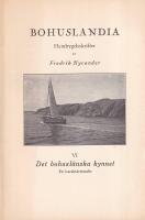 Bohuslandia Hembygdsskrifter VI Det bohusl&auml;nska kynnet