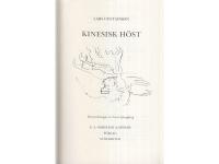 Kinesisk h&ouml;st. Reseteckningar av Sven Ljungberg