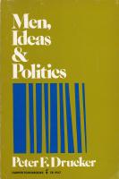 MEN, IDEAS & POLITICS