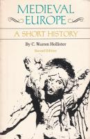 Medieval Europe: A SHORT HISTORY