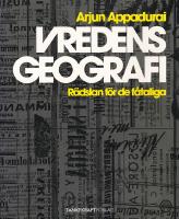Vredens geografi : r&auml;dslan f&ouml;r de f&aring;taliga