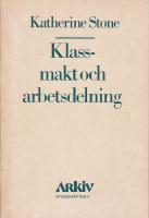 Klassmakt och arbetsdelning 