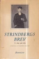 AUGUST STRINDBERGS BREV V. 1885 - juli 1886