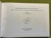 Sepiateckningar och akvareller fr&aring;n Stockholm och dess n&auml;rmaste omgivningar &aring;ren 1825 och 1826
