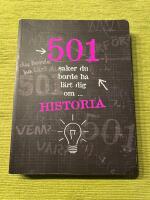 501 saker du borde ha l&auml;rt dig om historia
