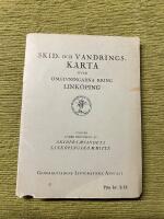Skid-och vandringskarta &ouml;ver omgivningarna kring Link&ouml;ping