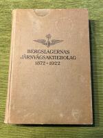 Bergslagernas j&auml;rnv&auml;gsaktiebolag 1872 - 1922