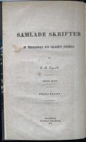Samlade skrifter af theologiskt och religi&ouml;st inneh&aring;ll 1: Om propheterna och esseerna bland judafolket