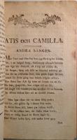 Atis och Camilla: Skaldedigt i Fem S&aring;nger