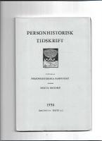 Personhistorisk tidskrift 54(1956)  h&auml;fte 1-2