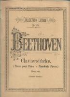  Clavierst&uuml;cke : (Pieces pour Piano. Pianoforte Pieces.) Piano solo