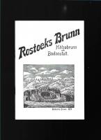 Rostocks brunn : h&auml;lsobrunn och badanstalt 