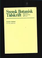 Floristik i Dalsland
