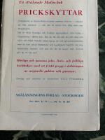 PRICKSKYTTAR jakt- fiske- och folkliga ber&auml;ttelser. Humoristiska.  Libris-ID: 9010786