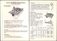 LILLA HARRIE redskap f&ouml;r jordens bearbetning (produktkatalog) 1965