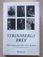 August Strindbergs Brev XXII. Supplement. 1893-1912. Register