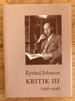 Kritik III (1936&ndash;1946)