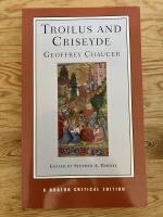 Troilus and Criseyde with facing-page Il Filostrato