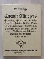 Beskrifning om Svenska Allmogens Sinnelag och Seder, V&auml;stbo H&auml;rad, Sm&aring;land