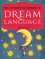 The Ultimate Dictionary of DREAM LANGUAGE