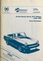 Austin Healey Sprite, M.G. Midget 1958-1980 Parts Catalogue