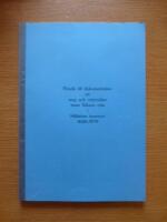 F&ouml;rs&ouml;k till dokumentation av torp och m&auml;nniskor inom Silkens rote i H&auml;llefors kommun