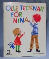 Olle tecknar f&ouml;r Nina