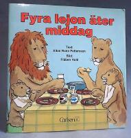 Fyra lejon &auml;ter middag
