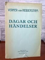 Dagar och h&auml;ndelser