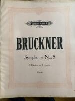 Symphonie No 5 B-dur f&ouml;r 2 pianon &agrave; 4 ms