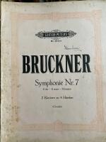 Symphonie No 7 E-dur  f&ouml;r 2 pianon &agrave; 4 ms