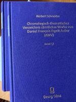 Chronologisch-thematisches Verzeichnis s&auml;mtlicher Werke von Daniel Fran&ccedil;ois Esprit Auber - (AWV)