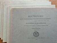 Drei Skizzenb&uuml;cher zur Missa Solemnis (6 h&auml;ften)