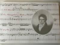 Ein Notierungsbuch von Beethoven