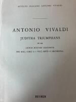 Vivaldi: Juditha Triumphans RV644