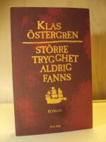 St&ouml;rre trygghet aldrig fanns - roman